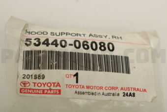 SUPPORT ASSY, HOOD, RH 5344006080 | Toyota Parts | PartSouq