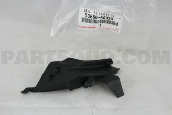 Toyota 5386660030 SEAL, FRONT FENDER TO COWL SIDE, RH