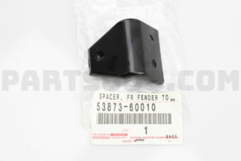 Toyota 5387360010 BRACKET, FRONT WHEEL OPENING, NO.2