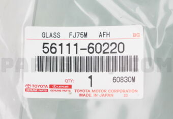5611160220 Toyota Glass Windshield Price 242 93 Weight 26 783kg Partsouq Auto Parts Around The World