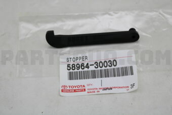 Toyota 5896430030 STOPPER SUB-ASSY, CONSOLE COMPARTMENT DOOR