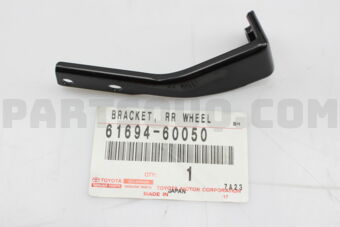 Toyota 6169460050 BRACKET, REAR WHEEL OPENING, NO.2