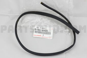 Toyota 6178360020 PAD, REAR WHEEL OPENING EXTENSION, NO.1