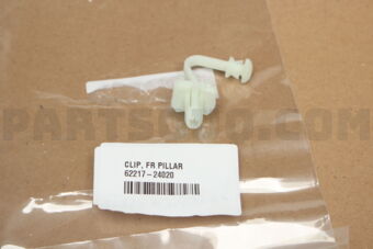 Toyota 6221724020 AGRAFE DE GARNITURE DE MONTANT AVANT DE CARROSSERIE