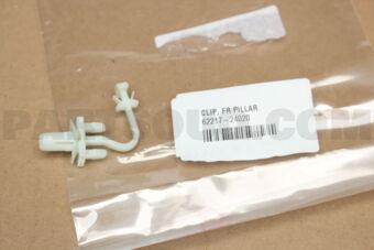 Toyota 6221724020 AGRAFE DE GARNITURE DE MONTANT AVANT DE CARROSSERIE