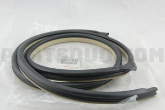 Toyota 6231160121A0 WEATHERSTRIP, FRONT DOOR OPENING TRIM, RH