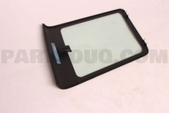 Toyota 6272060560 GLASS, QUARTER WINDOW, LH