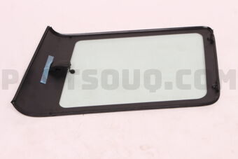 Toyota 6272060560 GLASS, QUARTER WINDOW, LH