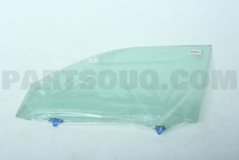 Toyota 6810260570 GLASS SUB-ASSY, FRONT DOOR, LH