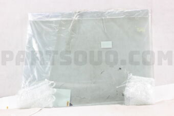 Toyota 6813160360 GLASS, BACK DOOR, RH