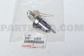 Toyota 6905790800 CYLINDER & KEY SET, IGNITION SWITCH LOCK