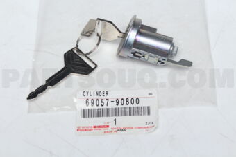 Toyota 6905790800 CYLINDER & KEY SET, IGNITION SWITCH LOCK