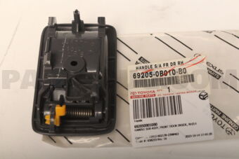 Toyota 692050B010B0 HANDLE SUB-ASSY, FRONT DOOR INSIDE, RH/LH