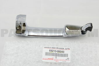 HANDLE ASSY, FRONT DOOR OUTSIDE, RH/LH 6921006040 | Toyota Parts