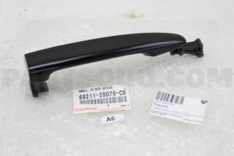 Toyota 6921128070C0 HANDLE ASSY, FRONT DOOR OUTSIDE, RH/LH