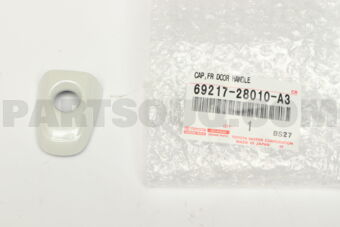 Toyota 6921728010A3 COVER, BACK DOOR OUTSIDE HANDLE, RH/LH