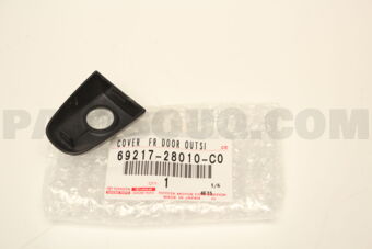 Toyota 6921728010C0 COVER, FRONT DOOR OUTSIDE HANDLE, RH/LH