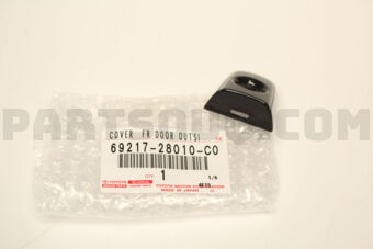 Toyota 6921728010C0 COVER, FRONT DOOR OUTSIDE HANDLE, RH/LH