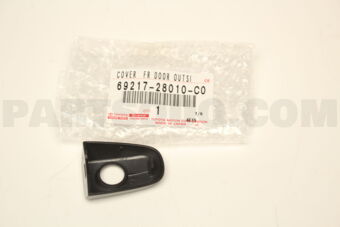 Toyota 6921728010C0 COVER, FRONT DOOR OUTSIDE HANDLE, RH/LH