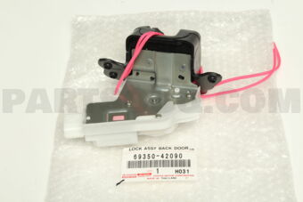 Toyota 6935042090 LOCK ASSY BACK DOOR
