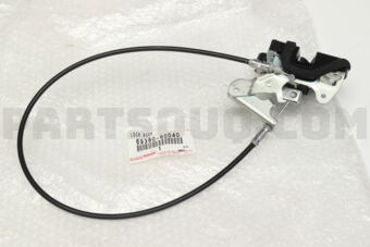 Toyota 6938060040 LOCK ASSY, TAIL GATE, LOWER RH