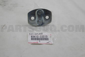 Toyota 6941033010 PLATE ASSY, FRONT DOOR LOCK STRIKER
