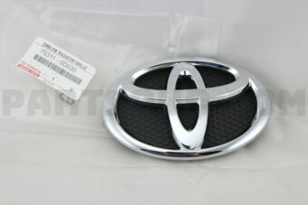Toyota 753110D030 EMBLEM, RADIATOR GRILLE (OR FRONT PANEL)