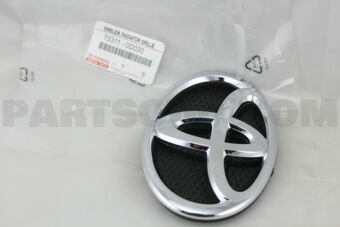 Toyota 753110D030 EMBLEM, RADIATOR GRILLE (OR FRONT PANEL)