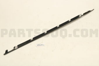 Toyota 7572060021 MOULDING ASSY, FRONT DOOR BELT, LH