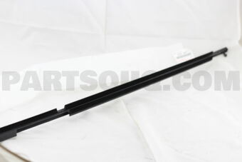 Toyota 7572260071 MOULDING, REAR DOOR BELT, LH