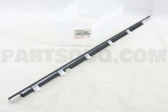 Toyota 7573060020 MOULDING ASSY, REAR DOOR BELT, RH