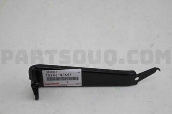 Toyota 7664590K01 BRACKET, QUARTER PANEL REAR MUDGUARD, RH
