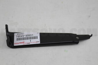 Toyota 7664590K01 BRACKET, QUARTER PANEL REAR MUDGUARD, RH