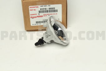 Toyota 812100E022 LAMP ASSY, FOG, RH/LH