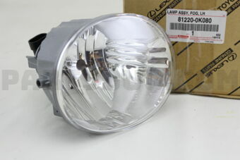 Toyota 812200K080 LAMP ASSY, FOG, LH