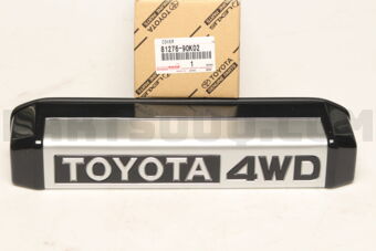 Toyota 8127690K02 COVER, LICENSE PLATE LAMP