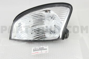 Toyota 8151160490 UNIT ASSY, FRONT TURN SIGNAL LAMP, RH