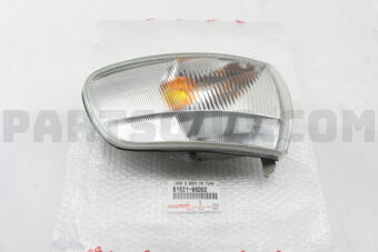 Toyota 8152195D02 LENS, FRONT TURN SIGNAL LAMP, LH