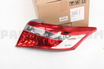 Toyota 815510D550 LENS & BODY, REAR COMBINATION LAMP, RH