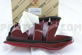 Toyota 8155142040 LENS & BODY, REAR COMBINATION LAMP, RH