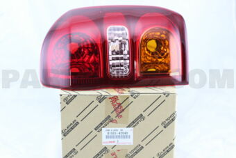 Toyota 8155142040 LENS & BODY, REAR COMBINATION LAMP, RH