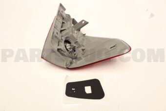 Toyota 8155158070 LENS & BODY, REAR COMBINATION LAMP, RH
