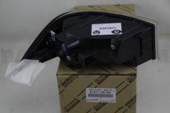 Toyota 8167160160 LENS & BODY, BACK-UP LAMP, RH