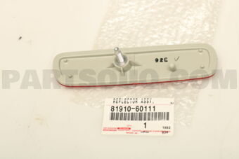 Banda Reflectante Del Conjunto Del Reflector Del Parachoques | Cuotas