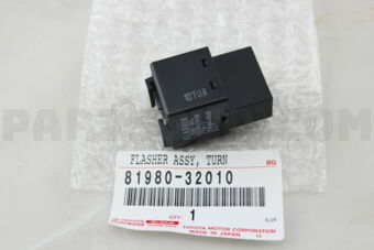 Toyota 8198032010 FLASHER ASSY, TURN SIGNAL