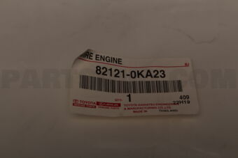 Toyota 821210KA23 WIRE, ENGINE