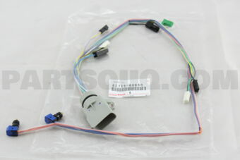 Toyota 8212560650 WIRE, TRANSMISSION