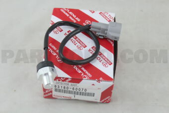 Toyota 8318060070 DETECTOR ASSY, REVOLUTION