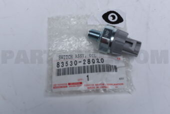 Toyota 8353028020 SWITCH ASSY, OIL PRESSURE (FOR ENGINE)