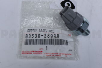 Toyota 8353028020 SWITCH ASSY, OIL PRESSURE (FOR ENGINE)